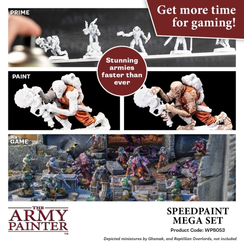 Preview: Army Painter Speedpaint Mega Set inkl. 24 Farben (g.P. 1L=206,02€)